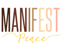 Manifest Peace Black Pride Juneteenth Celebrate Melanin Gift Kids T-Shirt