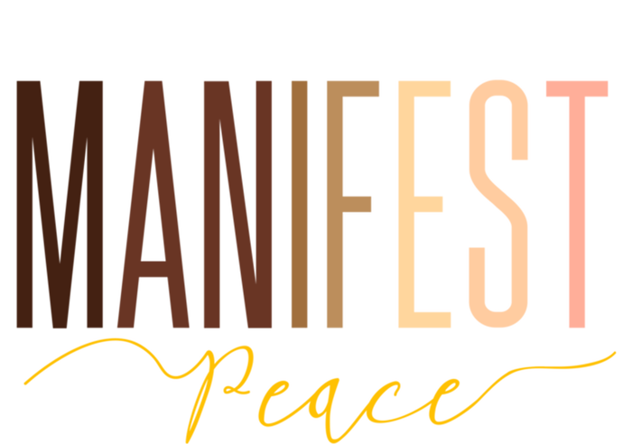 Manifest Peace Black Pride Juneteenth Celebrate Melanin Gift Kids T-Shirt