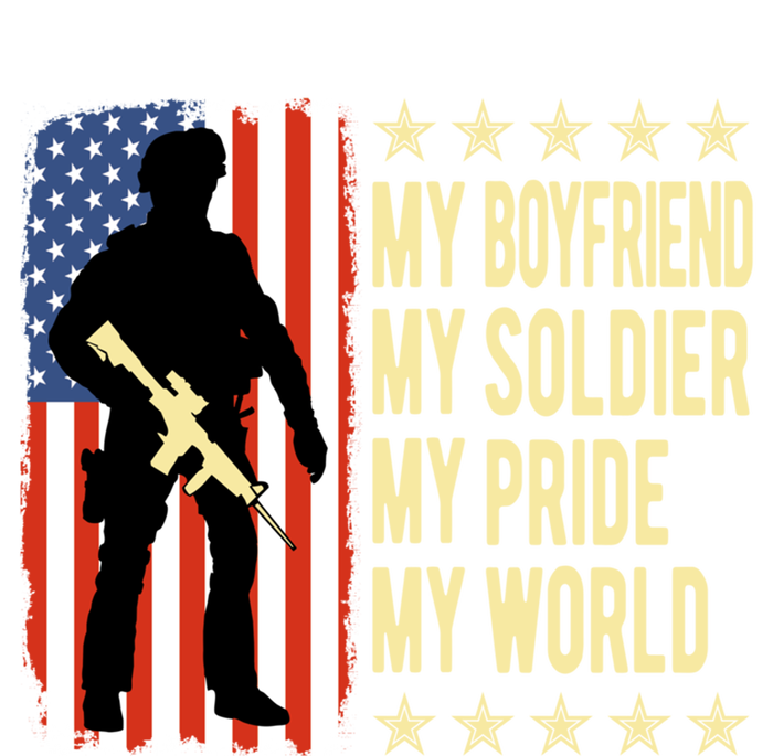 My Friend Is A Soldier Hero Proud Army Friend Funny Gift Cute Gift Doggie Tank