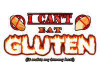 I Can't Eat Gluten It Makes My Tummy Hurt Apparel T-Shirt