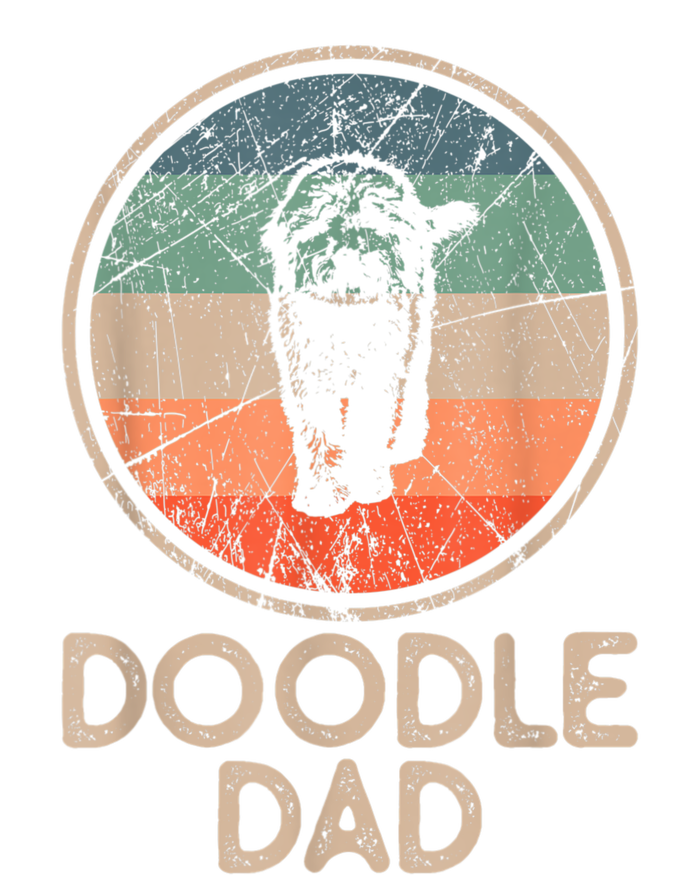 Doodle Dog Vintage Doodle Dad Dry Zone Grid Polo