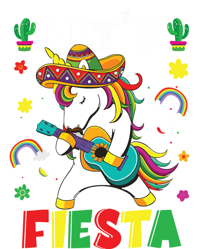 Cinco De Mayo Party Lets Fiesta Dancing Mexican Unicorn T-Shirt