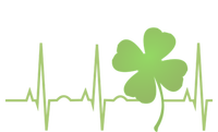 St Patricks Day Cute Gift Irish Heartbeat Hooded Gift Bumper Sticker