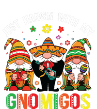 Hangin With My Gnomigos 3 Mexican Gnomes Cinco De Mayo T-Shirt