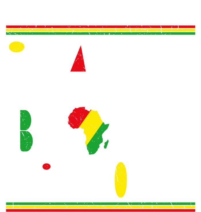 I Am Black History Month Juneteenth Freedom Day Independence Meaningful Gift Women's Racerback Tank