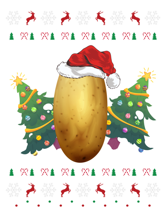 Potato Lover Xmas Gift Ugly Potato Christmas Gift T-Shirt