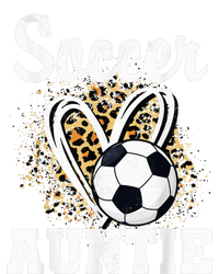 Soccer Auntie Leopard Heart Impact Tech Backpack