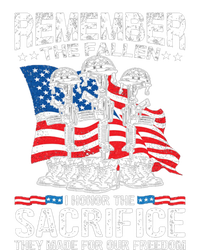 Remember The Fallen I Honor The Sacrifice Veteran Gift Ladies Essential Flowy Tank