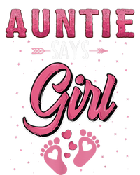 Gender reveal Auntie says Girl baby matching family set Baby Bodysuit