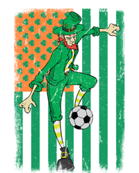 Soccer Player Leprechaun Irish American Flag St Patricks Day Cool Gift T-Shirt