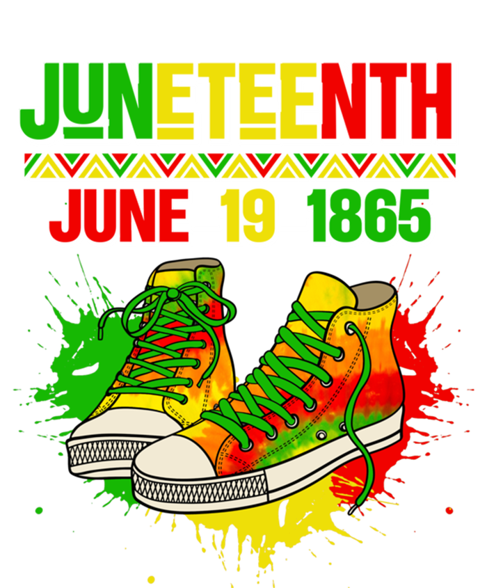 Juneteenth June 19 1865 Sneakers Black History Month African Gift Women's T-Shirt