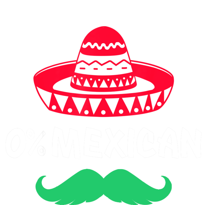 0% Mexican With Sombrero And Mustache For Cinco De Mayo Valucap Bio-Washed Visor