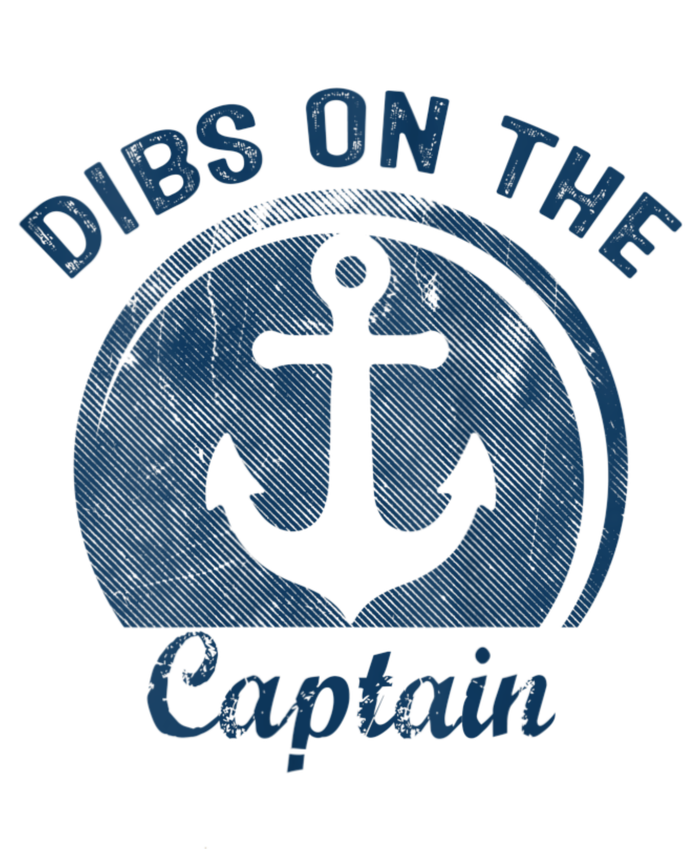 Womens Dibs On The Captain Funny Boating Captain Wife Poster