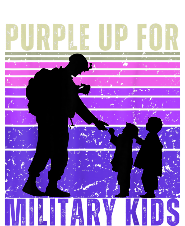 Purple Up For Military Month Of The Military Child T-Shirt