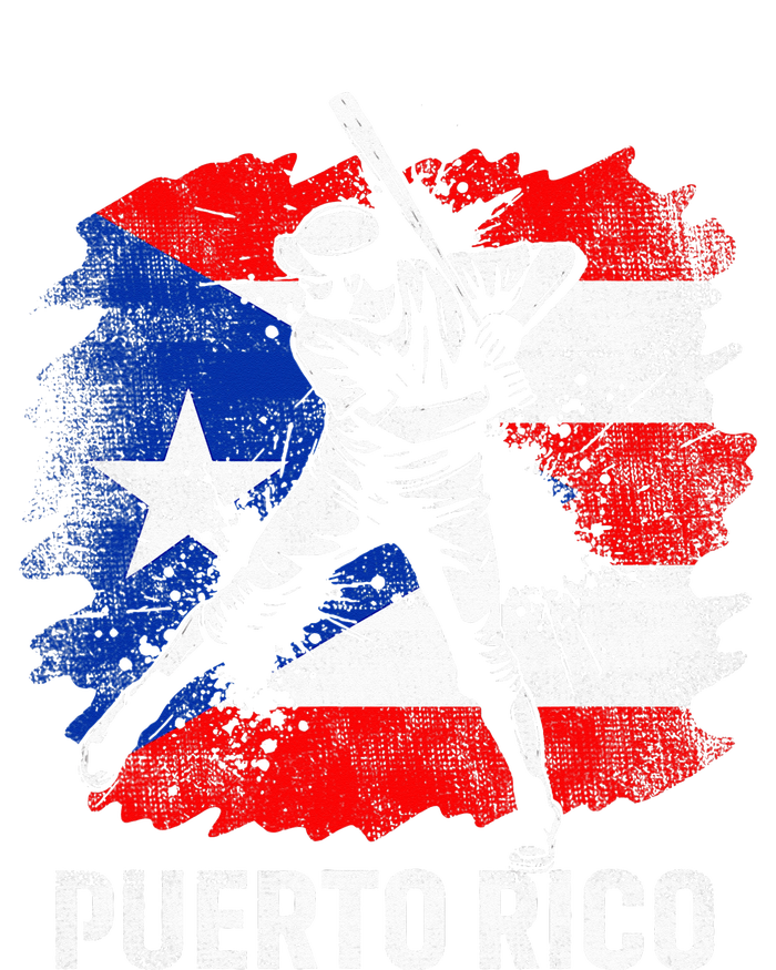 Puerto Rican Baseball Player Puerto Rico Flag Baseball Fans Insulated Varsity Jacket