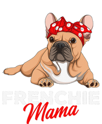 Frenchie Mama Funny French Bulldog Dog Mom Cute Flat Bill Trucker Hat