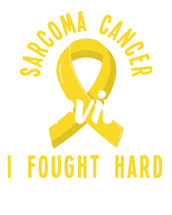 Survivor I Fought Hard And Won Sarcoma Cancer Awareness Gift Toddler Long Sleeve Shirt