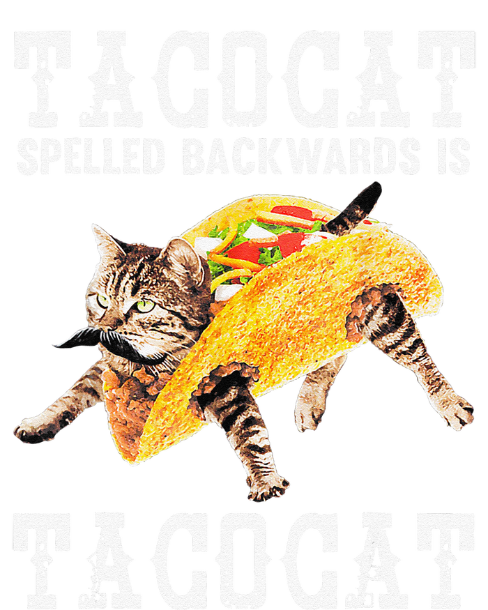 Tacocat Spelled Backward Is Taco Cat Funny Cinco De Mayo T-Shirt