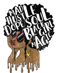 Mad Hustle Dope Soul Black Magic Birthday Gift Funny Gift Full-Length Apron With Pockets