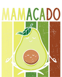 Mamacado Pregnancy Avocado Yoga Meditation Cute Mother's Day Tank Top