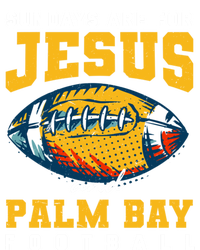 Sundays Are For Jesus And Palm Bay Football Florida Gift T-Shirt