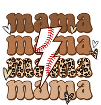 mama Baseball Life Mom Leopard mother's day Toddler Long Sleeve Shirt