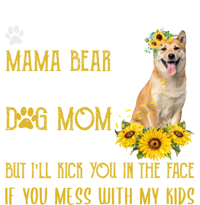 Sunflower Shiba Inu Mom Mothers Day Dog Mom Gift Tie-Dye T-Shirt