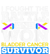 I Fought The Battle And Won Bladder Cancer Survivor Tall Long Sleeve T-Shirt