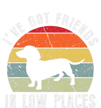 I've Got Friends In Low Places Dachshund Dog Full Zip Hoodie