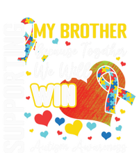 Supporting My Brother Colorful Puzzle Autism Awareness Gift T-Shirt