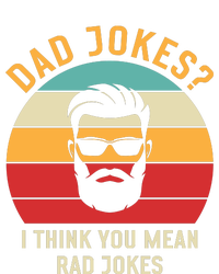 Dad Jokes I Think You Mean Rad Jokes Funny Dads Tank Top