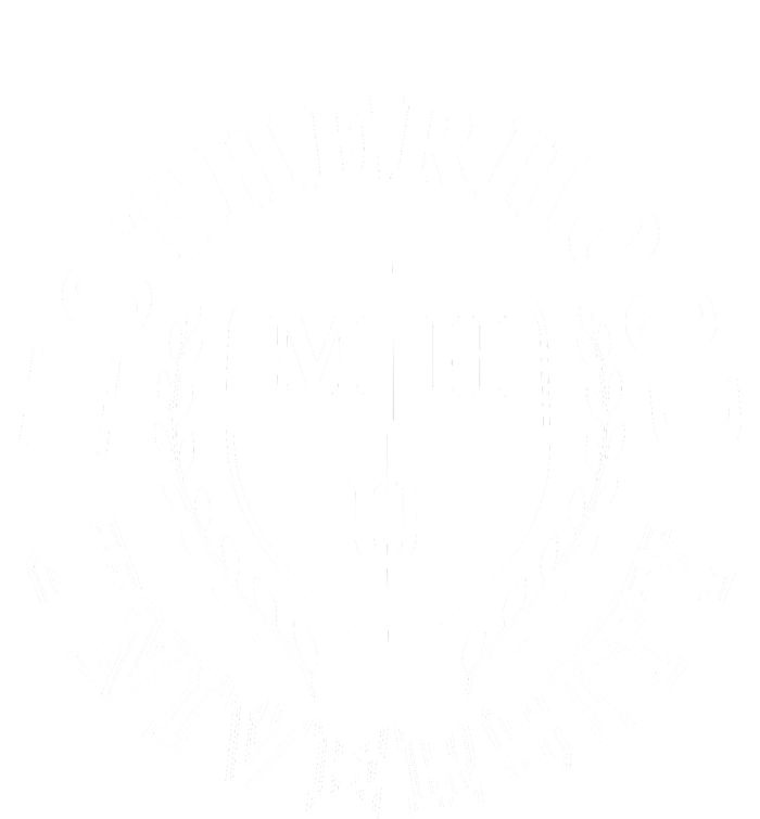 Motherhood University Mother Humor Motherhood Funny Mom Tall Hoodie