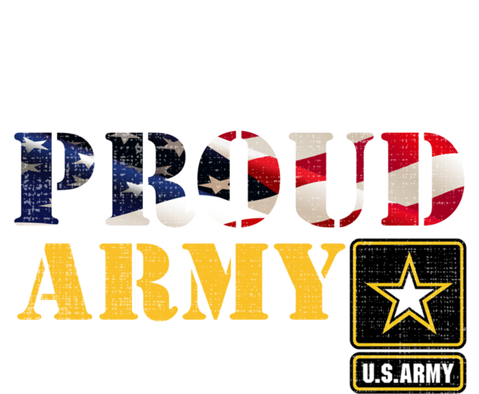 I'm A Proud Army Friend American Flag Military Veteran Gift T-Shirt