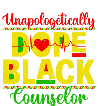 Unapologetically Dope Black Counselor African Juneteenth Gift T-Shirt