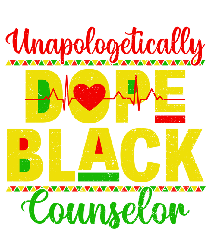 Unapologetically Dope Black Counselor African Juneteenth Gift T-Shirt