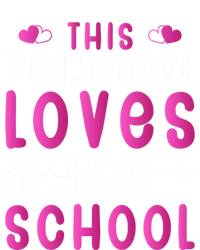 This Principal Loves Her School Valentines Day Gift Cute Gift Bumper Sticker