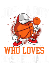 Just A Bo Y Who Loves Basketball Player Hoops Women's Fleece Hoodie