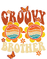 Retro Groovy Brother 70s Aesthetic 1970's Father's Day T-Shirt