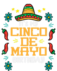 It's My Cinco De Mayo Birthday Mexican Party Womens Cotton Relaxed Long Sleeve T-Shirt