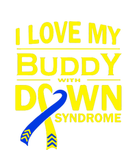 I Love My Buddy With Down Syndrome Gift Family Matching T-Shirt