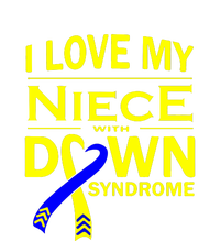 I Love My Niece With Down Syndrome Awareness Gift Family Matching T-Shirt