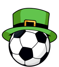 Soccer Sport Irish Shamrock Funny St Patricks Day Meaningful Gift Coaster