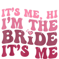 Women Bride Funny Its Me Hi I'm The Bride Its Me Full Zip Hoodie