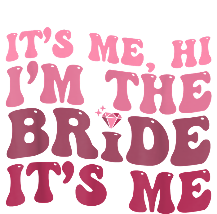 Women Bride Funny Its Me Hi I'm The Bride Its Me Full Zip Hoodie