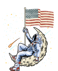 Us Flag Astronaut Space Independence Day 4th Of July Cool Gift Toddler T-Shirt