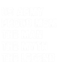 U S Army Proud Mom The The Myth The Legend Gift Funny Gift USA-Made Snowflake Beanie