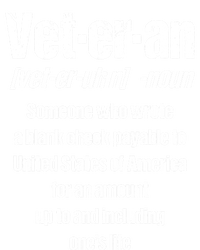 Veterans Day Memorial Day Funny Veteran Noun Us Soldier Great Gift T-Shirt