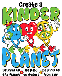 Earth Love Peace Create A Kinder Planet Earth Day T-Shirt