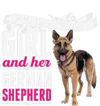 Never Stand Between A And Her German Shepherd Dog Tall Sweatshirt