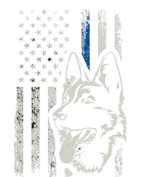 Patriotic German Shepherd K9 Unit Thin Blue Line Police Gift T-Shirt